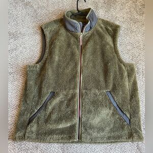 True Grit American Outdoor Co Men’s Green Fleece Vest XXL